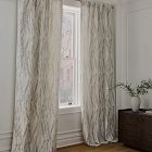 Bark Texture Jacquard Curtain