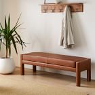 Scarlett Leather Bench