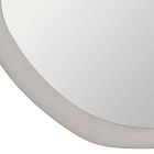 White Asymmetrical Wall Mirror
