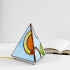 Friend of All Small Tabletop Pyramid Lamp - Orbitz