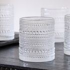 Jupiter Beaded Short Drinking Glasses (Set of 6)