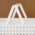Stackable Plastic Baskets - Set of 2