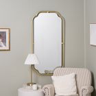 Floating Frame Long Wall Mirror