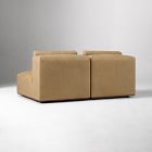 Quinten Leather Modular Armless Sofa (68&quot;&ndash;102&quot;)