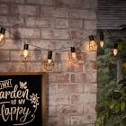 Solar 10L String Light - Tear Drop