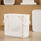 Stackable Plastic Baskets w/ Lid
