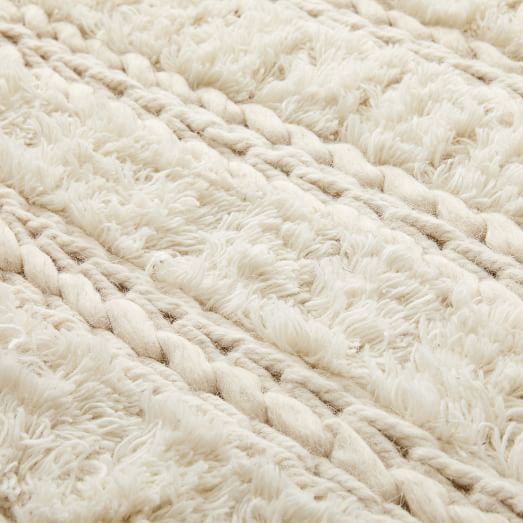 Braid Stripe Wool Rug Swatch