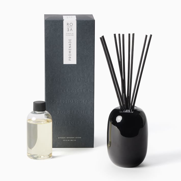 Rove Collection Reed Diffusers - Black, Promenade