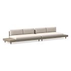Portside Low 2-Piece Grand Sofa Cushion Cover, Natural, Sunbrella® Canvas