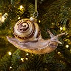Glass Snail Ornament