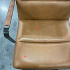 Open Box: Cooper Mid-Century Leather Swivel Office Chair