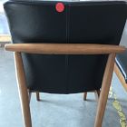 Open Box: Framework Leather Dining Chair (Set of 2)