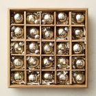 Small Glass Ball Ornaments (Set of 25) - Mercury