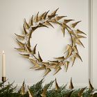 Metal Botanical Wreath