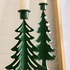 Metal Tree Silhouette Taper Holders