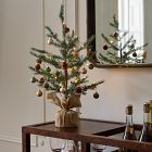 Spruce Decorated Ornament Tabletop Tree
