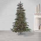 Pre-Lit Faux Monaco Pine Green Christmas Tree