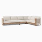 Porto Outdoor 4-Piece L-Shaped Sectional (129")