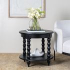 Maujer Spindled Wood Side Table (24")