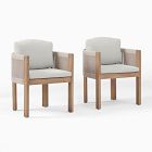 Hargrove Outdoor Expandable Dining Table, Benches &amp; Porto Chairs Set