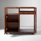 Saige Burl Bar Cart (35")