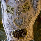 Beaded Hand Ornament