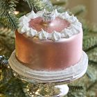 Glass Cake Ornament 