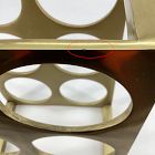 Open Box: Square Brass Wine Rack