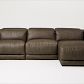 Video 1 for Dalton Motion Reclining Leather 3-Piece Chaise Sectional (119.5")