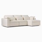 Harmony Modular Motion Reclining 3-Piece Chaise Sectional (117&quot;)