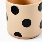 Ultralight Dreams Isla Hand-Painted Polka Dot Planter