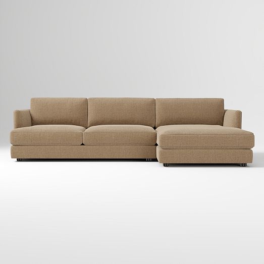 Haven 2 Piece Chaise Sectional | Sofa With Chaise | West Elm