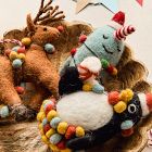 Buddies in Lights Felt Ornaments