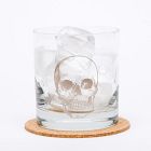 Counter Couture Skull Whiskey Glass