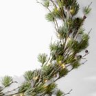 Pre-Lit Faux Pine &amp; Frosted Red Berry Wreath &amp; Garland Collection