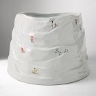 St. Jude Skier Mountain Ceramic Tabletop Planters