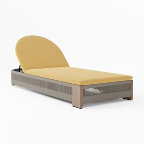 Porto Outdoor Chaise Lounge Replacement Cushions