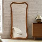 Elodie Wavy Tubular Floor Mirror