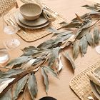Faux Metallic Dried Eucalyptus Garland