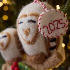 Baby's First Holiday Felt Owl Ornament