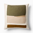 Crewel Block Art Pillow Cover