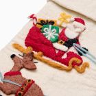 Felt Santa &amp; Sleigh Stocking