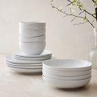 Organic Porcelain Dinnerware (Set of 16)