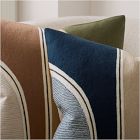 Crewel Outlined Shapes Pillow Cover