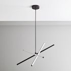 Light Rods LED Chandelier (38")