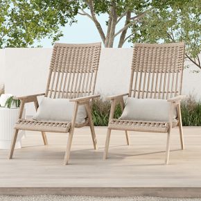 Lounge Chair Teak Wicker Outdoor Furniture Teak Lounge Furniture