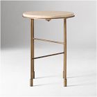 Fay Travertine Side Table (13.5")