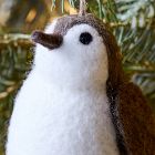 Felt Penguin Ornament