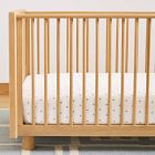 Organic Shadow Dot Crib Fitted Sheet