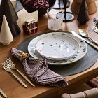 Holiday Skier Stoneware Dinner Plate Sets